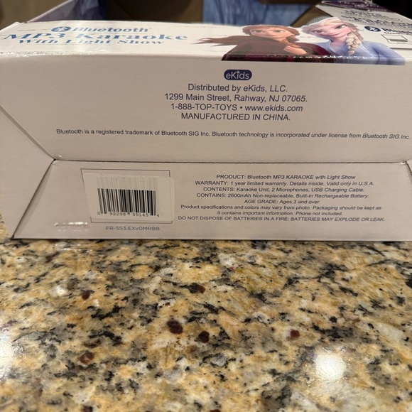 Frozen II Blue Portable Speaker with Bluetooth - Picture 10 of 11